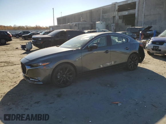 2023 Mazda 3 Premium Plus with VIN 3MZBPBEY0PM380590, listed as a Copart auction lot 78061134 with 6,826 mi miles and Salvage Title. Bid and sale history available at DreamBid. Image 1.