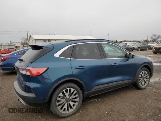 2020 Ford Escape Titanium Hybrid z VIN 1FMCU9DZXLUB95757, wystawiony jako Copart lot #47472845 z przebiegiem 39 622 mil mil oraz Szkoda całkowita • Salvage title. Historia ofert i sprzedaży dostępna na DreamBid. Obrazek 3.