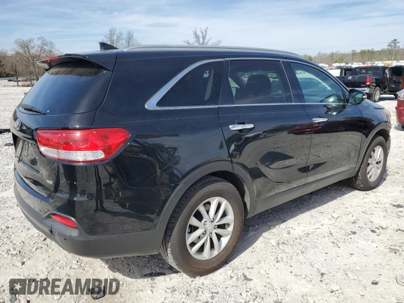 2017 Kia Sorento LX with VIN 5XYPG4A38HG191148, listed as a Copart auction lot 49816935 with 155,159 mi miles and Salvage Title. Bid and sale history available at carsss.com. Image 3.
