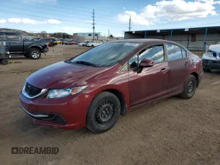 2014 Honda Civic LX z VIN 2HGFB2F50EH541850, wystawiony jako Copart lot #46748035 z przebiegiem 249 832 mil mil oraz Szkoda całkowita • Salvage title. Historia ofert i sprzedaży dostępna na DreamBid. Obrazek 1.