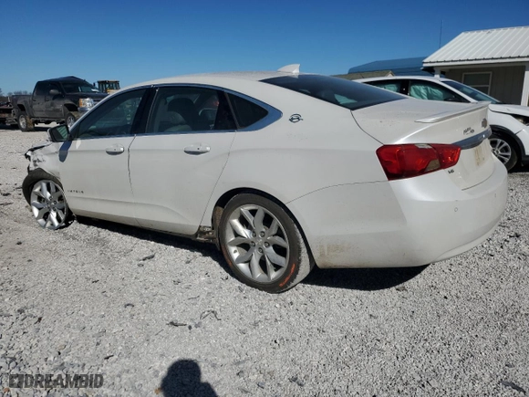 2016 Chevrolet Impala LT with VIN 2G1115S37G9166630, listed as a Copart auction lot 46999375 with 129,424 mi miles and Salvage Title. Bid and sale history available at carsss.com. Image 2.