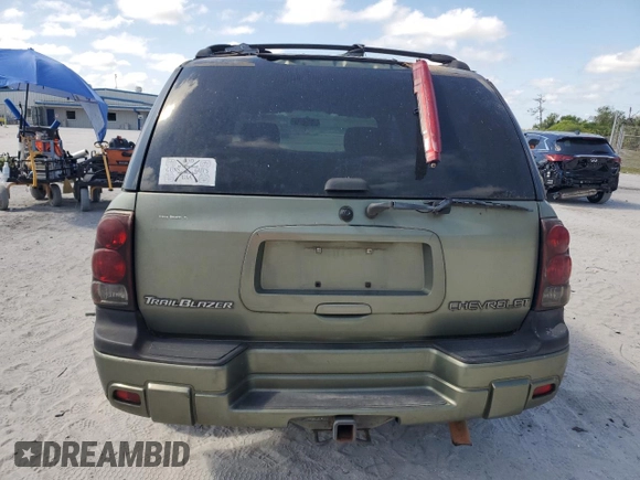 2004 Chevrolet TrailBlazer LT with VIN 1GNDS13S242391524, listed as a Copart auction lot 54650535 with 176,641 mi miles and Salvage Title. Bid and sale history available at DreamBid. Image 6.