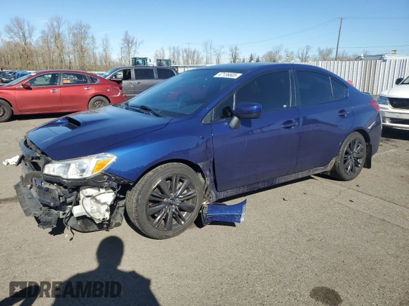 2017 Subaru WRX with VIN JF1VA1B6XH9822294, listed as a Copart auction lot 47136605 with 105,707 mi miles and Salvage Title. Bid and sale history available at carsss.com. Image 1.