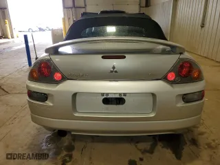 2003 Mitsubishi Eclipse GT with VIN 4A3AE55H83E091475, listed as a Copart auction lot 50039865 with 154,808 mi miles and Salvage Title. Bid and sale history available at carsss.com. Image 6.