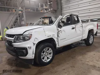 2022 Chevrolet Colorado 2WD LT with VIN 1GCHSCEAXN1235765, listed as a IAAI auction lot 41222329 with 45,763 mi miles. Bid and sale history available at carsss.com. Image 17.