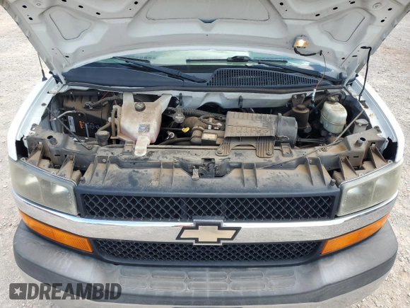 2013 Chevrolet Express Passenger LT with VIN 1GAZG1FG9D1189947, listed as a Copart auction lot 54183165 with 84,745 mi miles and Salvage title. Bid and sale history available at DreamBid. Image 12.
