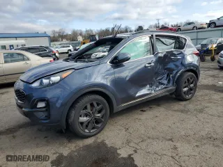 2020 Kia Sportage S with VIN KNDP6CAC7L7678764, listed as a Copart auction lot 50340115 with 0 mi miles and Salvage Title. Bid and sale history available at carsss.com. Image 1.