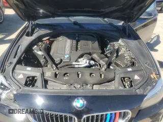 2016 BMW 5 Series 535i with VIN WBA5B1C54GG132111, listed as a Copart auction lot 43409355 with 133,043 mi miles and Salvage Title. Bid and sale history available at DreamBid. Image 11.
