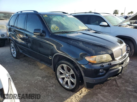 2006 BMW X5 4.8is with VIN 5UXFA935X6LE84478, listed as a Copart auction lot 78643074 with 172,929 mi miles and Non Repairable. Bid and sale history available at carsss.com. Image 4.