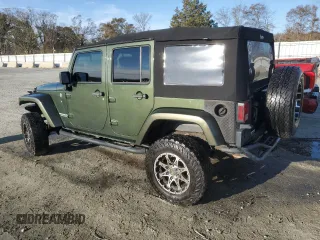 2008 Jeep Wrangler Unlimited Rubicon with VIN 1J8GA69168L591643, listed as a Copart auction lot 83655374 with 140,309 mi miles and Salvage Title. Bid and sale history available at carsss.com. Image 2.