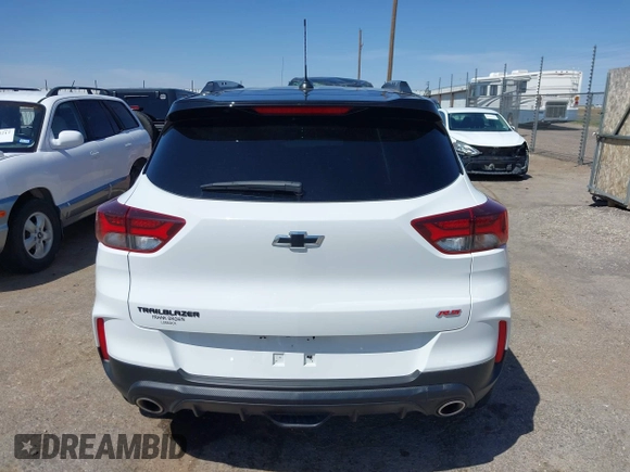 2023 Chevrolet TrailBlazer RS with VIN KL79MTSLXPB114393, listed as a IAAI auction lot 41973409 with 35,316 mi miles and . Bid and sale history available at DreamBid. Image 16.