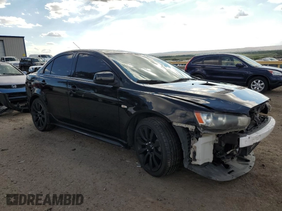 2009 Mitsubishi Lancer with VIN JA3AV66V39U039262, listed as a Copart auction lot 69342714 with 86,000 mi miles and Salvage Title. Bid and sale history available at DreamBid. Image 4.