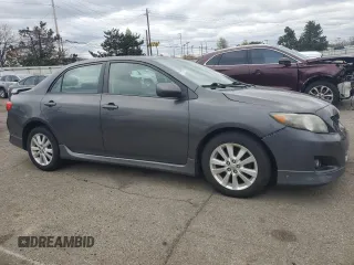 2009 Toyota Corolla with VIN 1NXBU40E89Z147619, listed as a Copart auction lot 53291535 with 196,840 mi miles and Salvage Title. Bid and sale history available at carsss.com. Image 4.