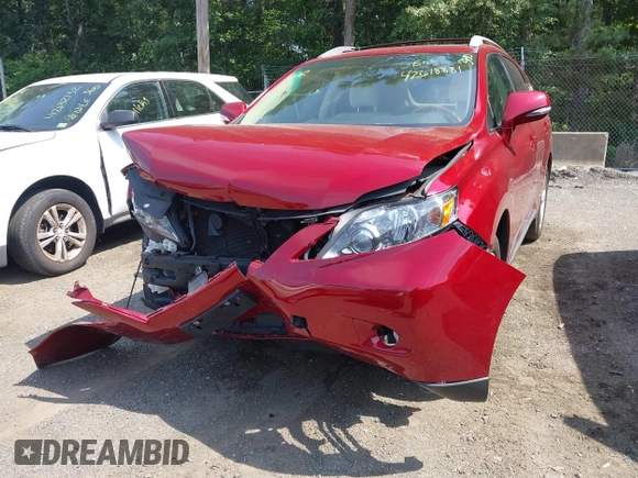 2010 Lexus RX 350 with VIN 2T2BK1BA9AC073675, listed as a IAAI auction lot 42618881 with 61,543 mi miles and . Bid and sale history available at DreamBid. Image 6.