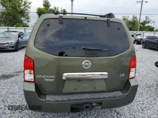 2005 Nissan Pathfinder LE z VIN 5N1AR18UX5C740258, wystawiony jako Copart lot #59152255 z przebiegiem 206 051 mil mil oraz Szkoda całkowita • Salvage title. Historia ofert i sprzedaży dostępna na DreamBid. Obrazek 6.