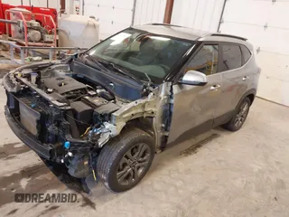2022 Kia Seltos S with VIN KNDEU2AA8N7263350, listed as a IAAI auction lot 42147067 with 61,042 mi miles and . Bid and sale history available at DreamBid. Image 2.