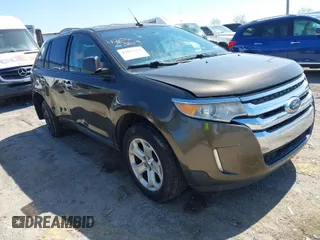2011 Ford Edge SEL with VIN 2FMDK4JC2BBA21750, listed as a IAAI auction lot 42063619 with 158,122 mi miles. Bid and sale history available at carsss.com. Image 1.