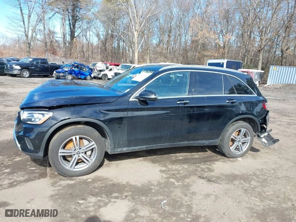 2021 Mercedes-Benz GLC with VIN W1N0G8EB2MG010457, listed as a IAAI auction lot 41587538 with 41,503 mi miles. Bid and sale history available at carsss.com. Image 13.