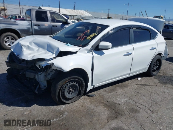 2015 Nissan Sentra S with VIN 3N1AB7AP8FY315861, listed as a IAAI auction lot 41862443 with 157,842 mi miles and . Bid and sale history available at DreamBid. Image 2.