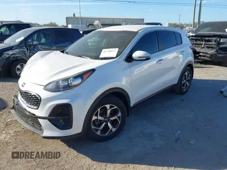 2021 Kia Sportage LX with VIN KNDPM3AC5M7907935, listed as a IAAI auction lot 41738513 with 79,116 mi miles. Bid and sale history available at carsss.com. Image 17.