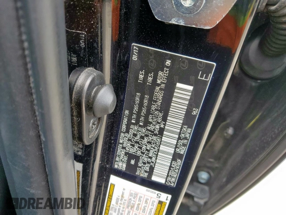 2017 Lexus GX 460 z VIN JTJBM7FX7H5165811, wystawiony jako Copart lot #62365025 z przebiegiem 124 434 mil mil oraz Szkoda całkowita • Salvage title. Historia ofert i sprzedaży dostępna na DreamBid. Obrazek 13.