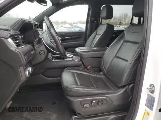 2022 GMC Yukon XL Denali with VIN 1GKS2JKL8NR208795, listed as a Copart auction lot 48006895 with 58,706 mi miles and Salvage Title. Bid and sale history available at carsss.com. Image 7.