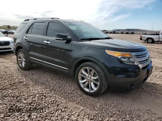 2013 Ford Explorer XLT with VIN 1FM5K7D84DGB99894, listed as a Copart auction lot 42540095 with 125,936 mi miles and Salvage Title. Bid and sale history available at carsss.com. Image 4.
