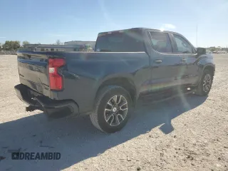 2020 Chevrolet Silverado 1500 Custom with VIN 3GCPWBEF0LG245175, listed as a Copart auction lot 81833874 with 95,334 mi miles and Salvage Title. Bid and sale history available at carsss.com. Image 3.