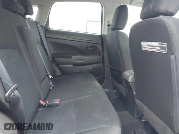 2015 Mitsubishi Outlander Sport ES with VIN 4A4AP3AU5FE062047, listed as a IAAI auction lot 41920635 with 107,880 mi miles. Bid and sale history available at carsss.com. Image 8.