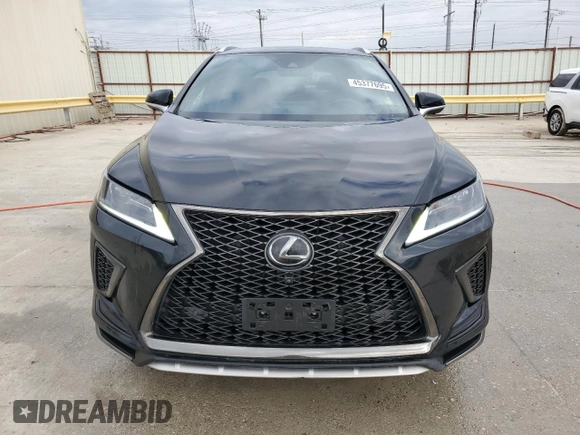 2021 Lexus RX with VIN 2T2YZMDA9MC268345, listed as a Copart auction lot 45377695 with 87,043 mi miles and Clean Title. Bid and sale history available at carsss.com. Image 5.