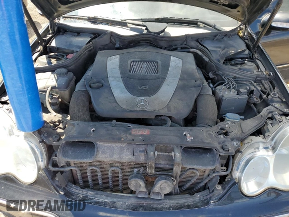 2007 Mercedes-Benz C 230 Sport with VIN WDBRF52H77F890234, listed as a Copart auction lot 53742555 with 271,934 mi miles and Clean Title. Bid and sale history available at DreamBid. Image 11.
