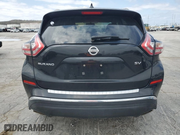 2018 Nissan Murano S with VIN 5N1AZ2MG4JN107680, listed as a Copart auction lot 51426925 with 144,345 mi miles and Clean Title. Bid and sale history available at DreamBid. Image 6.