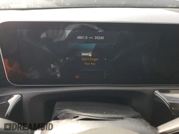 2019 Mercedes-Benz A 220 with VIN WDD3G4EB2KW030844, listed as a Copart auction lot 44411065 with 35,260 mi miles and Salvage Title. Bid and sale history available at DreamBid. Image 9.