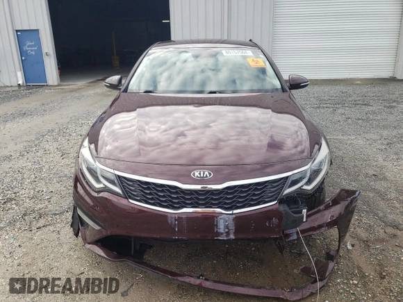 2020 Kia Optima SE with VIN 5XXGT4L39LG396418, listed as a Copart auction lot 53016595 with 40,798 mi miles and Non repairable. Bid and sale history available at DreamBid. Image 5.