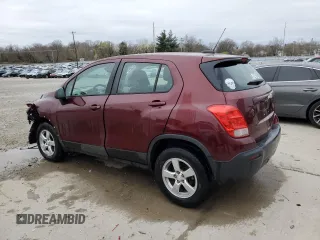 2016 Chevrolet Trax LS with VIN 3GNCJNSB7GL119478, listed as a Copart auction lot 49385715 with 169,787 mi miles and Non Repairable. Bid and sale history available at carsss.com. Image 2.