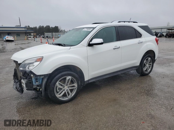 2016 Chevrolet Equinox LTZ with VIN 2GNALDEK3G1161316, listed as a Copart auction lot 47768865 with 77,776 mi miles and Clean Title. Bid and sale history available at carsss.com. Image 1.