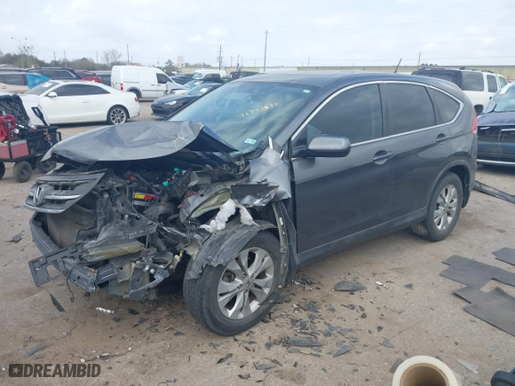 2014 Honda CR-V EX with VIN 3CZRM3H56EG702849, listed as a IAAI auction lot 41743635 with 1 mi miles. Bid and sale history available at carsss.com. Image 17.