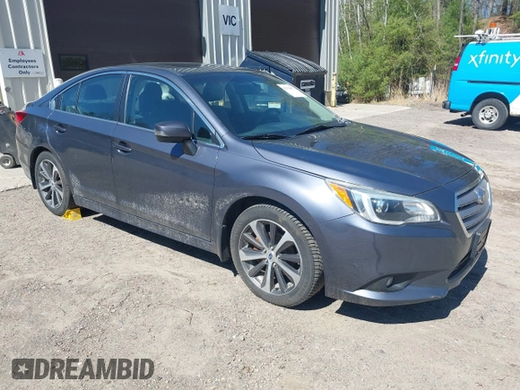 2015 Subaru Legacy 2.5i Limited with VIN 4S3BNAL63F3032870, listed as a IAAI auction lot 42170877 with 158,570 mi miles. Bid and sale history available at carsss.com. Image 1.
