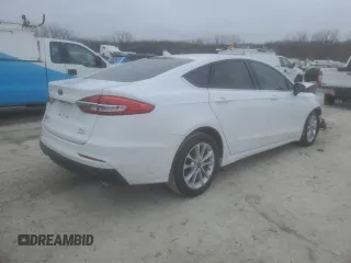 2020 Ford Fusion SE with VIN 3FA6P0HD3LR148537, listed as a Copart auction lot 44025495 with 86,270 mi miles and Salvage Title. Bid and sale history available at DreamBid. Image 3.