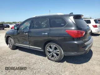 2020 Nissan Pathfinder Platinum with VIN 5N1DR2DN2LC590371, listed as a Copart auction lot 49660975 with 58,598 mi miles and Salvage title. Bid and sale history available at DreamBid. Image 2.
