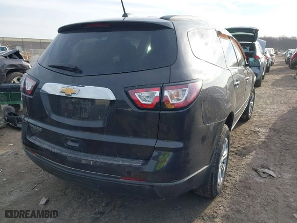 2017 Chevrolet Traverse LS with VIN 1GNKRFKDXHJ232779, listed as a IAAI auction lot 41828375 with 137,691 mi miles. Bid and sale history available at carsss.com. Image 4.
