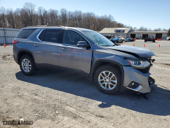 2019 Chevrolet Traverse LT Cloth with VIN 1GNEVGKW3KJ259278, listed as a Copart auction lot 49539265 with 157,038 mi miles and Salvage Title. Bid and sale history available at carsss.com. Image 4.