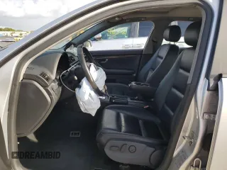 2005 Audi A4 1.8T with VIN WAUJC68E55A119272, listed as a Copart auction lot 73640764 with 126,345 mi miles and Salvage Title. Bid and sale history available at carsss.com. Image 7.
