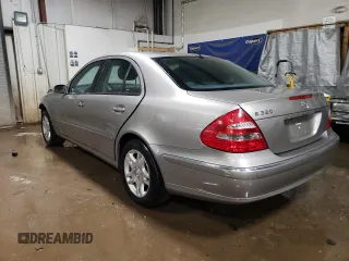 2005 Mercedes-Benz E 320 with VIN WDBUF65J45A618524, listed as a Copart auction lot 52230455 with 74,980 mi miles and Salvage Title. Bid and sale history available at DreamBid. Image 2.