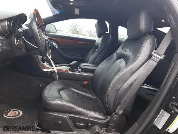 2011 Cadillac CTS Coupe Performance with VIN 1G6DL1ED5B0142375, listed as a Copart auction lot 72772384 with 64,717 mi miles and Salvage Title. Bid and sale history available at carsss.com. Image 7.