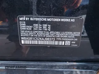 2019 BMW 3 Series 330i с VIN WBA5R1C52KAJ98373, выставлен на аукционе IAAI как лот 41555608 с пробегом 61 676 миль миль и . История ставок и продаж доступна на DreamBid. Изображение 9.