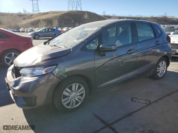 2017 Honda Fit LX with VIN JHMGK5H50HS006403, listed as a Copart auction lot 50391485 with 43,136 mi miles and Salvage Title. Bid and sale history available at carsss.com. Image 1.