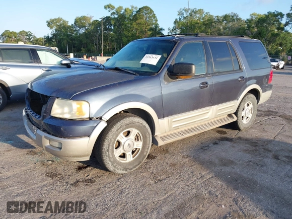 2005 Ford Expedition Eddie Bauer с VIN 1FMFU17505LA92105, выставлен на аукционе IAAI как лот 41963131 с пробегом 179 104 миль миль и . История ставок и продаж доступна на DreamBid. Изображение 2.