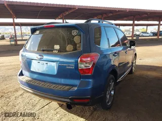 2015 Subaru Forester 2.5i Touring with VIN JF2SJAWC0FH485216, listed as a IAAI auction lot 41744706 with 61,683 mi miles. Bid and sale history available at carsss.com. Image 4.