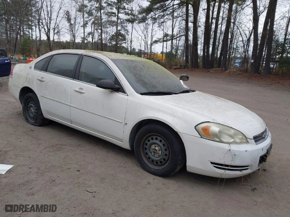 2007 Chevrolet Impala Police Pkg Police Pkg 9C1 with VIN 2G1WS55R479391719, listed as a IAAI auction lot 41392376 with 187,582 mi miles. Bid and sale history available at carsss.com. Image 1.